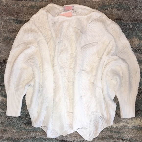 White Ribbed Sweater - Picture 7 of 7